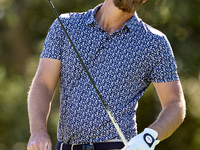 Kevin Chappell of the USA tees off on the 9th hole during the Estrella Damm N.A. Andalucia Masters 2024 at Real Club de Golf Sotogrande in S...