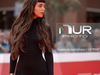 Gala Zohar Martinucci attends the ''Arsa'' red carpet during the 19th Rome Film Festival at Auditorium Parco Della Musica in Rome, Italy, on...