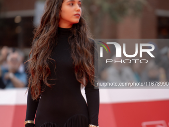 Gala Zohar Martinucci attends the ''Arsa'' red carpet during the 19th Rome Film Festival at Auditorium Parco Della Musica in Rome, Italy, on...