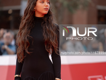 Gala Zohar Martinucci attends the ''Arsa'' red carpet during the 19th Rome Film Festival at Auditorium Parco Della Musica in Rome, Italy, on...