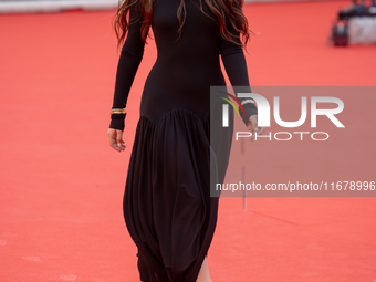 Gala Zohar Martinucci attends the ''Arsa'' red carpet during the 19th Rome Film Festival at Auditorium Parco Della Musica in Rome, Italy, on...