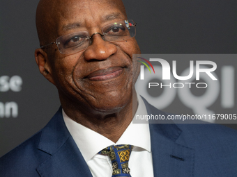 Edwin Moses, a former American hurdler, attends the screening of ''13 Steps - Die Unglaubliche Karriere von Edwin Moses'' at Film Palast in...