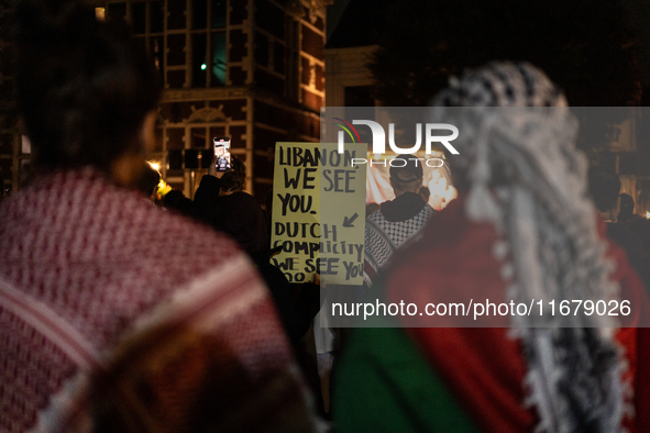 On Thursday, October 17, 2024, a protest in support of Palestine took place in Utrecht, marking one year since a large demonstration occurre...