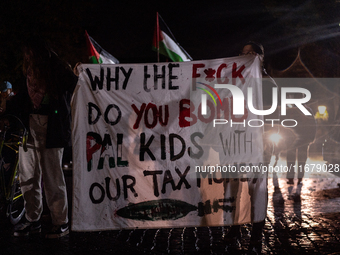 On Thursday, October 17, 2024, a protest in support of Palestine took place in Utrecht, marking one year since a large demonstration occurre...