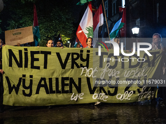 On Thursday, October 17, 2024, a protest in support of Palestine took place in Utrecht, marking one year since a large demonstration occurre...