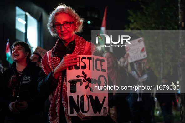 On Thursday, October 17, 2024, a protest in support of Palestine took place in Utrecht, marking one year since a large demonstration occurre...