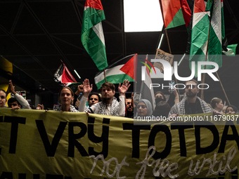 On Thursday, October 17, 2024, a protest in support of Palestine took place in Utrecht, marking one year since a large demonstration occurre...