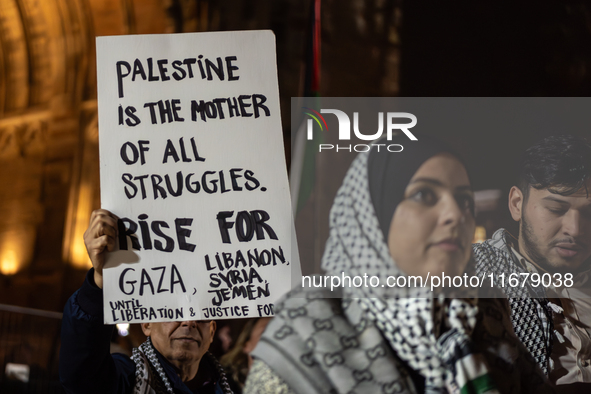 On Thursday, October 17, 2024, a protest in support of Palestine took place in Utrecht, marking one year since a large demonstration occurre...