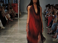 The Sau brand show takes place at Sao Paulo Fashion Week N58 in Sao Paulo, Brazil, on October 18, 2024, at Ibirapuera. (