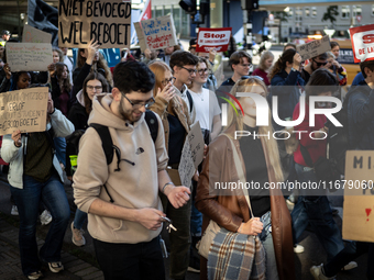 On Friday, October 18, 2024, the Student Union gathered in The Hague with several hundred students to protest the cutback plans of the curre...