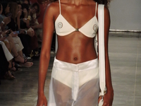 The Sau brand show takes place at Sao Paulo Fashion Week N58 in Sao Paulo, Brazil, on October 18, 2024, at Ibirapuera. (