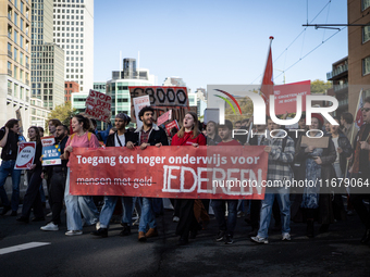 On Friday, October 18, 2024, the Student Union gathered in The Hague with several hundred students to protest the cutback plans of the curre...