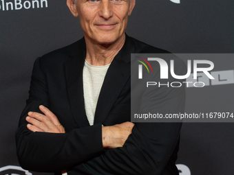 Richard Sammel, a German actor, attends the photo call of ''A Better Place'' at Film Palast in Cologne, Germany, on October 18, 2024, during...