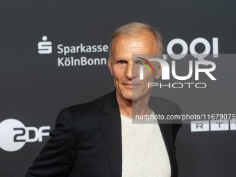 Richard Sammel, a German actor, attends the photo call of ''A Better Place'' at Film Palast in Cologne, Germany, on October 18, 2024, during...