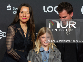 Anne Zohra Berrached, a German director, and Konstantin Bock, a German director, attend the photo call of ''A Better Place'' at Film Palast...