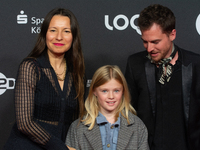 Anne Zohra Berrached, a German director, and Konstantin Bock, a German director, attend the photo call of ''A Better Place'' at Film Palast...