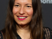 Anne Zohra Berrached, a German director, attends the photo call of ''A Better Place'' at Film Palast in Cologne, Germany, on October 18, 202...