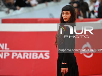 Gala Zohar Martinucci attends the ''Arsa'' red carpet during the 19th Rome Film Festival at Auditorium Parco Della Musica in Rome, Italy, on...