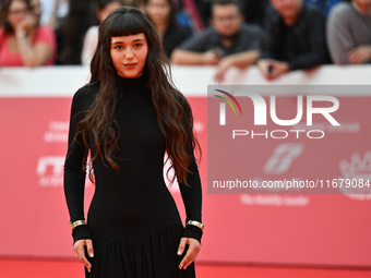 Gala Zohar Martinucci attends the ''Arsa'' red carpet during the 19th Rome Film Festival at Auditorium Parco Della Musica in Rome, Italy, on...