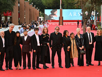 (L-R) Michele Sinisi, Iacopo Bedogni, Gala Zohar Martinucci, Giovanni Cannata, Jacopo Olmo Antinori, Luca Chikovani, Nicolo Massazza, Beatri...