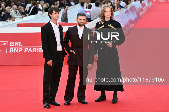 attends the ''Arsa'' red carpet during the 19th Rome Film Festival at Auditorium Parco Della Musica in Rome, Italy, on October 18, 2024. 