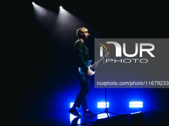 Riker Lynch of The Driver Era performs live during the X Girlfriend Tour at Fabrique in Milan, Italy, on October 17, 2024 (