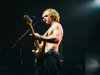 Ross Lynch of The Driver Era performs live during the X Girlfriend Tour at Fabrique in Milan, Italy, on October 17, 2024 (