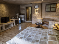 An interior view of a room at the Kandovan cliff hotel in the village of Kandovan, 650 km (400 miles) northwest of Tehran, Iran, on October...