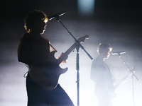 Ross Lynch of The Driver Era performs live during the X Girlfriend Tour at Fabrique in Milan, Italy, on October 17, 2024 (