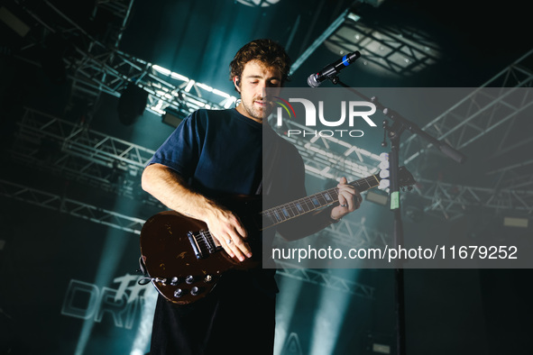 Rocky Lynch of The Driver Era performs live during the X Girlfriend Tour at Fabrique in Milan, Italy, on October 17, 2024 