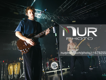 Ross Lynch of The Driver Era performs live during the X Girlfriend Tour at Fabrique in Milan, Italy, on October 17, 2024 (