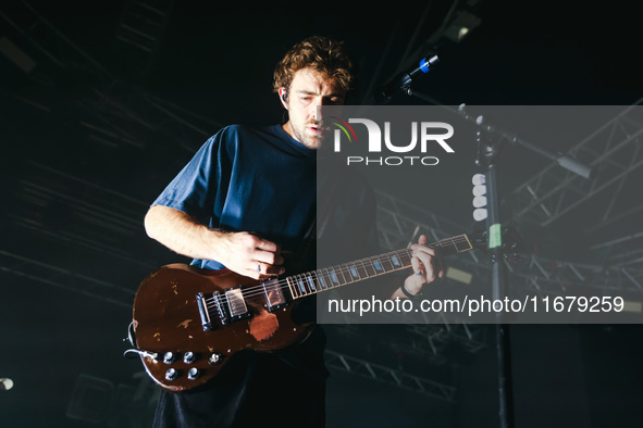 Rocky Lynch of The Driver Era performs live during the X Girlfriend Tour at Fabrique in Milan, Italy, on October 17, 2024 