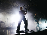 Ross Lynch of The Driver Era performs live during the X Girlfriend Tour at Fabrique in Milan, Italy, on October 17, 2024 (