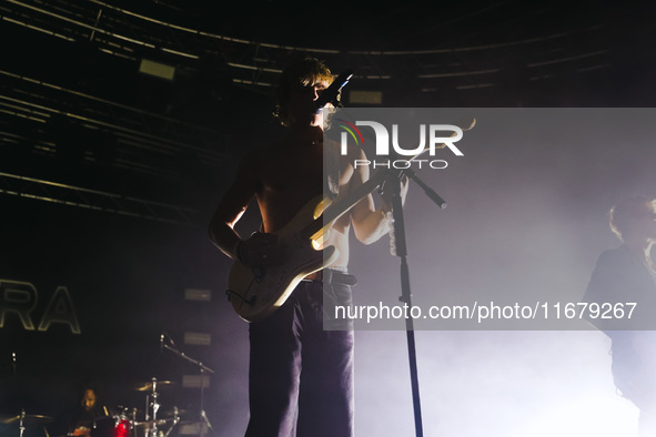 Ross Lynch of The Driver Era performs live during the X Girlfriend Tour at Fabrique in Milan, Italy, on October 17, 2024 