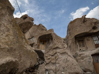 A general view shows homes in Kandovan cliff village, 650 km (400 miles) northwest of Tehran, Iran, on October 18, 2024. Kandovan is a villa...