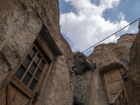 A general view shows homes in Kandovan cliff village, 650 km (400 miles) northwest of Tehran, Iran, on October 18, 2024. Kandovan is a villa...