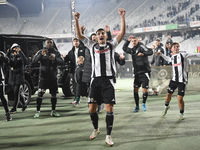 Iulian Cristea participates in the Universitatea Cluj vs. Otelul Galati match at Cluj Arena in Cluj, Romania, on October 18, 2024. (