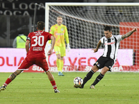 Ovidiu Bic plays during the Universitatea Cluj vs. Otelul Galati match at Cluj Arena in Cluj, Romania, on October 18, 2024. (