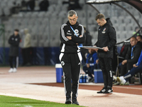 Ioan Ovidiu Sabau plays during the Universitatea Cluj vs. Otelul Galati match at Cluj Arena in Cluj, Romania, on October 18, 2024. (