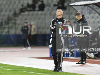 Ioan Ovidiu Sabau plays during the Universitatea Cluj vs. Otelul Galati match at Cluj Arena in Cluj, Romania, on October 18, 2024. (