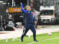 Dorinel Munteanu plays during Universitatea Cluj versus Otelul Galati at Cluj Arena in Cluj, Romania, on October 18, 2024 (