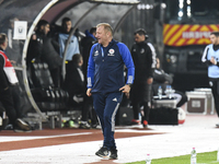 Dorinel Munteanu plays during Universitatea Cluj versus Otelul Galati at Cluj Arena in Cluj, Romania, on October 18, 2024 (