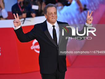 Gabriele Muccino attends the ''FINO ALLA FINE'' red carpet during the 19th Rome Film Festival at Auditorium Parco Della Musica in Rome, Ital...