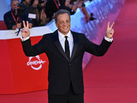 Gabriele Muccino attends the ''FINO ALLA FINE'' red carpet during the 19th Rome Film Festival at Auditorium Parco Della Musica in Rome, Ital...