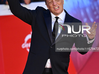 Gabriele Muccino attends the ''FINO ALLA FINE'' red carpet during the 19th Rome Film Festival at Auditorium Parco Della Musica in Rome, Ital...