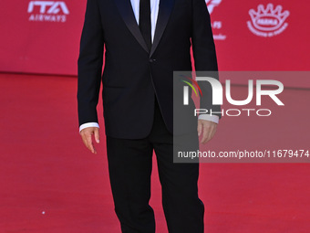 Gabriele Muccino attends the ''FINO ALLA FINE'' red carpet during the 19th Rome Film Festival at Auditorium Parco Della Musica in Rome, Ital...