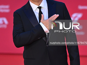 Gabriele Muccino attends the ''FINO ALLA FINE'' red carpet during the 19th Rome Film Festival at Auditorium Parco Della Musica in Rome, Ital...