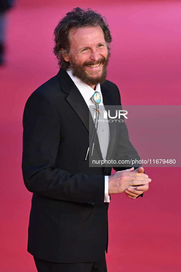 Jovanotti attends the ''FINO ALLA FINE'' red carpet during the 19th Rome Film Festival at Auditorium Parco Della Musica in Rome, Italy, on O...