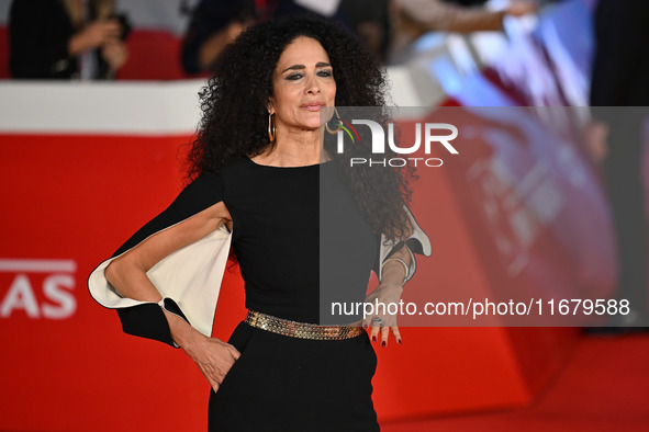 Randi Ingerman attends the ''FINO ALLA FINE'' red carpet during the 19th Rome Film Festival at Auditorium Parco Della Musica in Rome, Italy,...