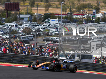 Esteban Ocon of France drives the (31) BWT Alpine F1 Team A524 Renault during the Formula 1 Pirelli United States Grand Prix 2024 in Austin,...